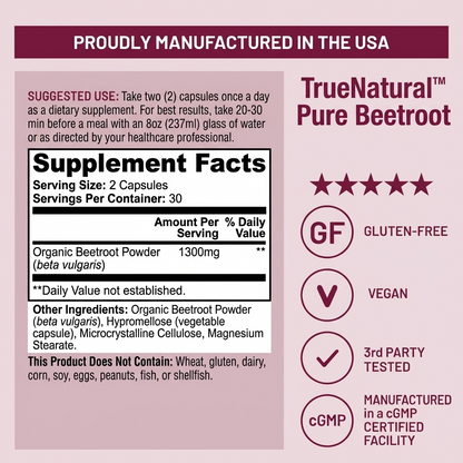 TrueNatural Beeroot Capsules