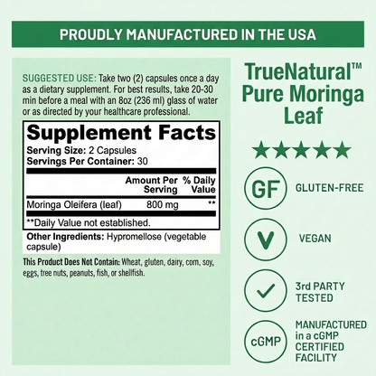 TrueNatural Moringa Capsules